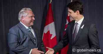 ‘We have to calm the temperature’: Ford strikes united tone after Trudeau meeting