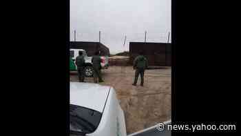 Smugglers cut a truck-sized hole to drive 16 through US-Mexico border wall, feds say