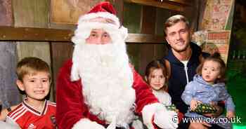 Dan Osborne brings children to meet Santa Claus during wife Jacqueline Jossa’s I’m A Celebrity stint