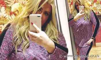 Gemma Collins shows off the results of her skinny jab treatment by slipping into tracksuit