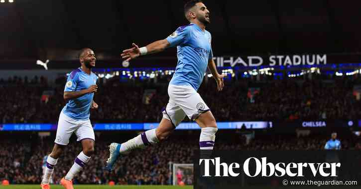 Riyad Mahrez seals victory after Manchester City ride out Chelsea storm