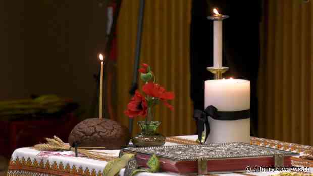 Ukrainians in Alberta gather to remember Holomodor