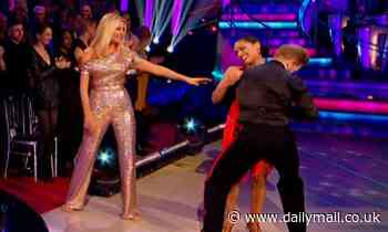 Strictly Come Dancing: Alex Scott suffers a major wardrobe blunder as Neil Jones carries her