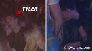 Tyler Cameron Hooks Up with Mystery Blonde,  Might be Kylie's Pal
