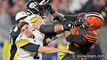 NFL fines Steelers' Rudolph $50K for role in fight