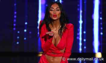 The X Factor: Celebrity: Nicole Scherzinger, 41,  showcases her jaw-dropping curves