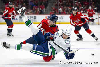 Horvat scores winner in shootout as Canucks edge Caps 2-1