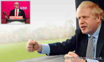 Boris Johnson prepares to launch the Tory manifesto in Labour's heartlands