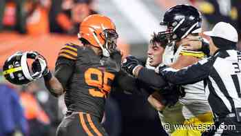NFL punishes 33 players for Steelers-Browns fight