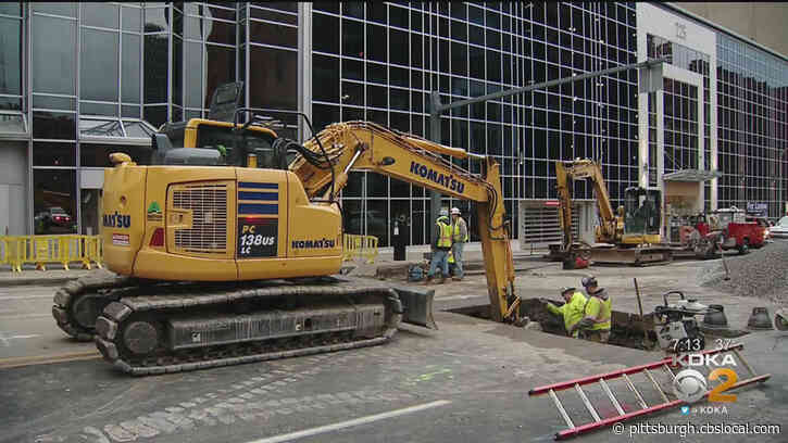 Water Main Break Shuts Down Part Of The Boulevard Of The Allies