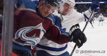 Barrie leads Maple Leafs past Avalanche 5-3