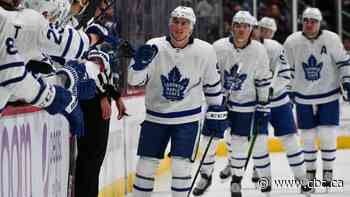 Barrie leads way over Avs as Keefe's Leafs win 2nd in a row