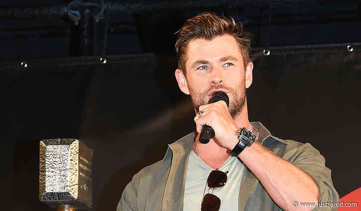 Chris Hemsworth Brings Out Thor's Hammer on Stage at Tokyo Comic Con 2019!