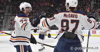 Connor McDavid nets two as Edmonton Oilers cash in against Vegas