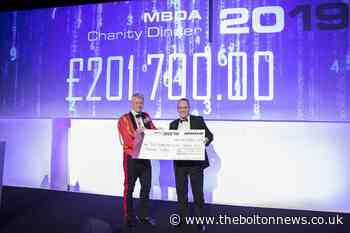 Missile maker is on target for Bolton Hospice