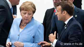 "Ich bin es leid": Merkel rügt Macron mit deutlichen Worten