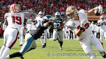 49ers expect Kittle, Samuel, Sanders to play