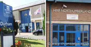 Bungling Durham and Northumberland prison staff released NINE inmates by mistake