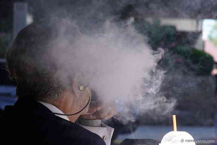 Trump says ban of some flavored e-cigarette products could lead to illegal sales