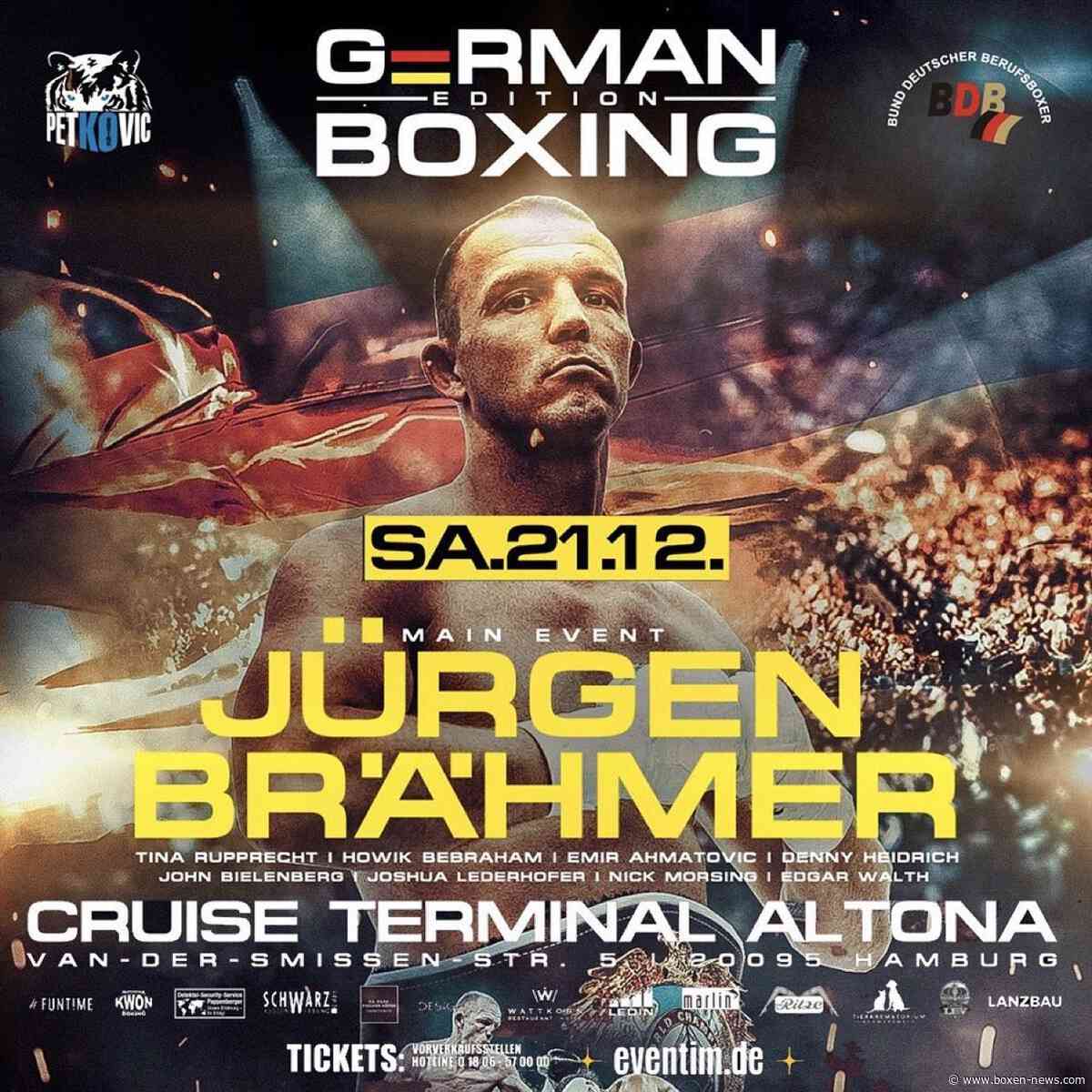 Jürgen Brähmer vs Jürgen Doberstein am 21.12 in Altona, Hamburg