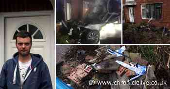 Heroic neighbour ran to family's aid after car crashed into house on Longbenton street