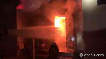 Fire destroys home, investigators search for mysteriously missing resident