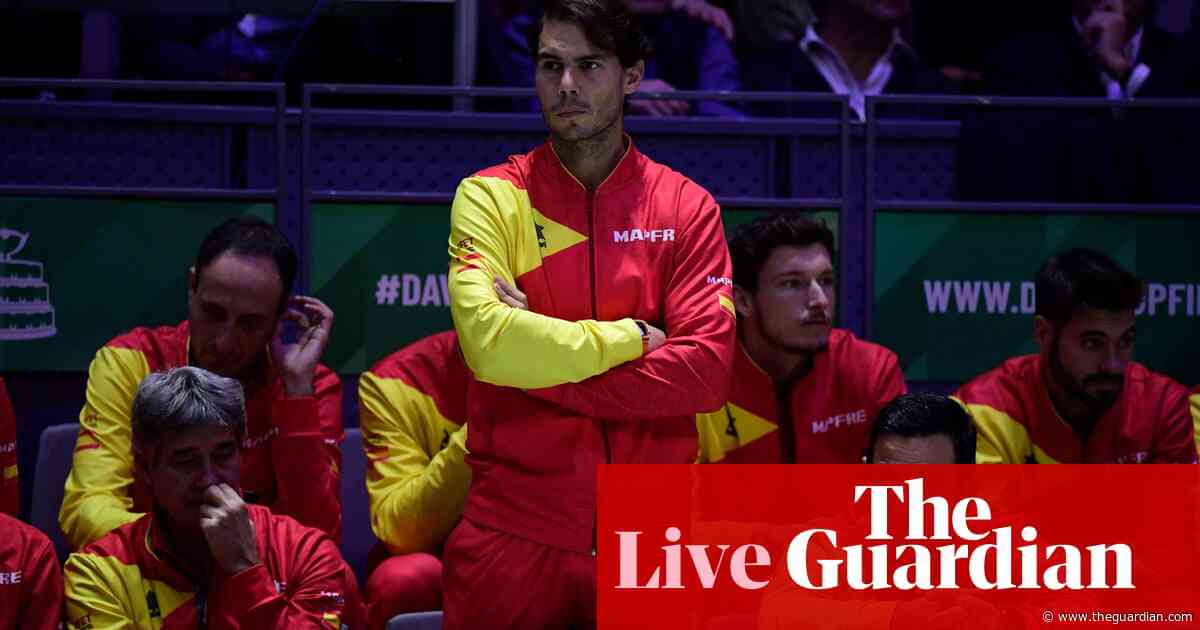 Davis Cup final: Rafael Nadal bids to seal Spain win over Canada – live!