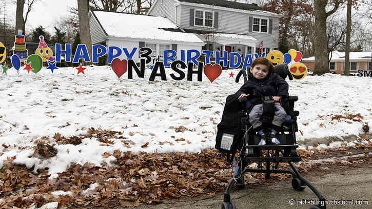Town Throws Parade For 3-Year-Old Boy Doctors Said Wouldn’t Live Past His 2nd Birthday