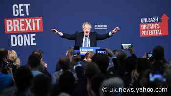 Campaign highlights: Johnson pledges Brexit vote as ‘early Christmas present’