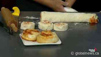 Pizza rolls with Cinnaholic