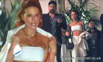 Kate Beckinsale, 46, enjoys the single life as she flashes her fabulous abs