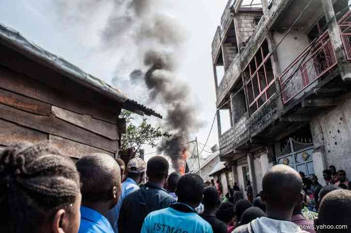 Plane crashes into homes in east DR Congo city, killing 26