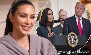 Kim Kardashian says she has a 'good relationship' with Trump, who's been 'helpful in prison reform'