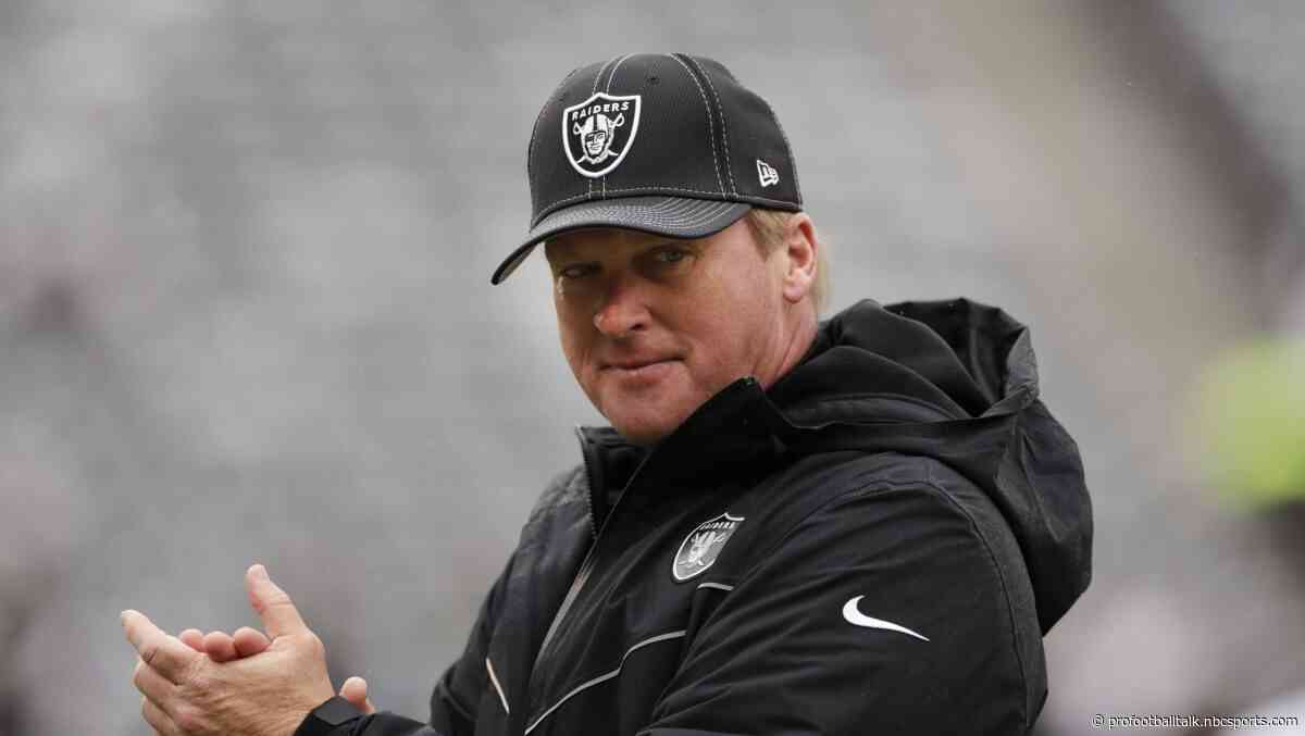 Jon Gruden “really disappointed” after 34-3 loss to Jets