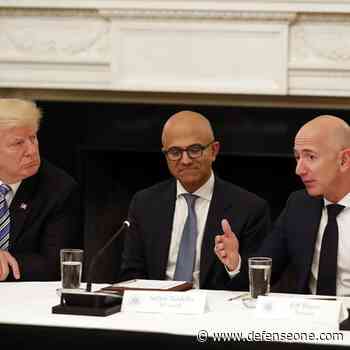Amazon’s JEDI Protest Centers on President Trump