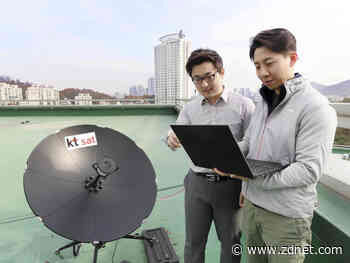 KT succeeds in linking 5G network to satellite