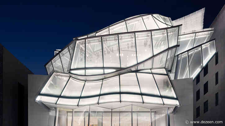 Frank Gehry crowns Louis Vuitton Maison Seoul with glass sails