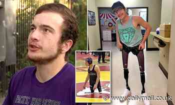 Double amputee high school wrestler has BOTH prosthetic legs stolen from gym