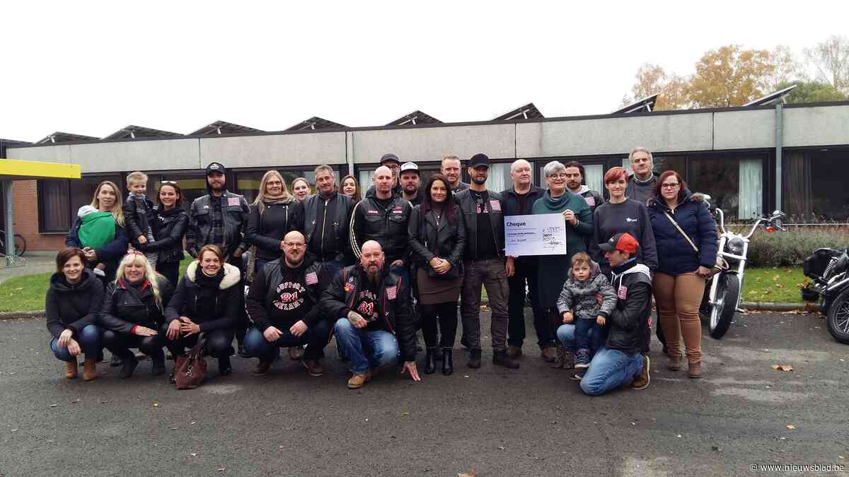 Motorclub organiseerde drie ritten voor het goede doel