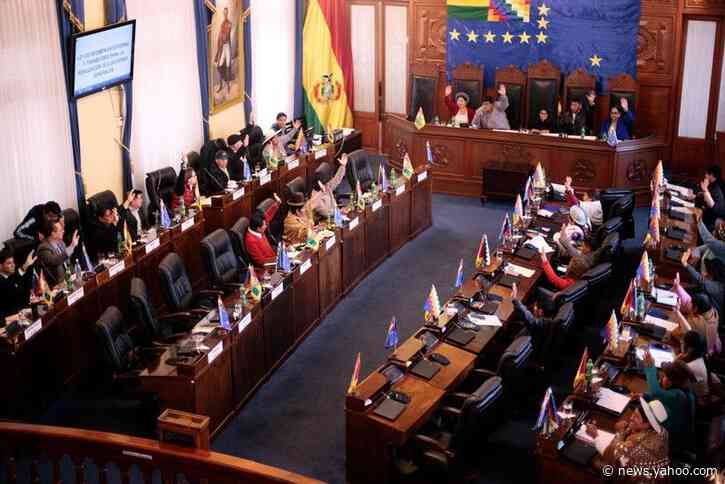 Breakthrough in Bolivia as bill for new elections sails through Congress