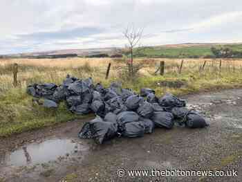 Concern about 40 bin bags from 'cannabis farm' left on main road