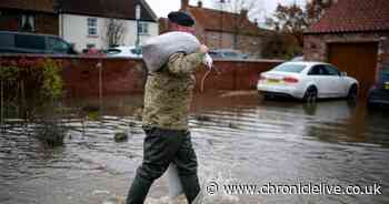 Storm Sebastien: Several flood warnings in place across UK due to 'remnants of tropical storm'