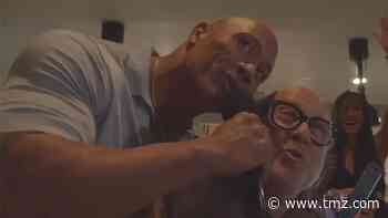The Rock & Danny DeVito Crash a Wedding in Cabo San Lucas