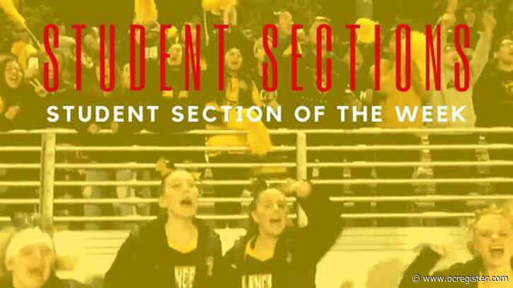 OCVarsity Student Sections: Sunny Hills Lancer Nation is top section in back-to-back weeks