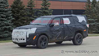 Jeep Wagoneer spied in prototype form for the first time