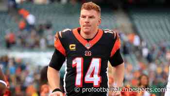 Bengals going back to Andy Dalton
