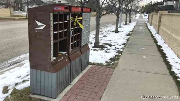 Thieves target several community mailboxes in southwest Calgary