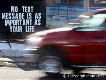 Police in Saskatchewan hand out record number of distracted driving tickets in October