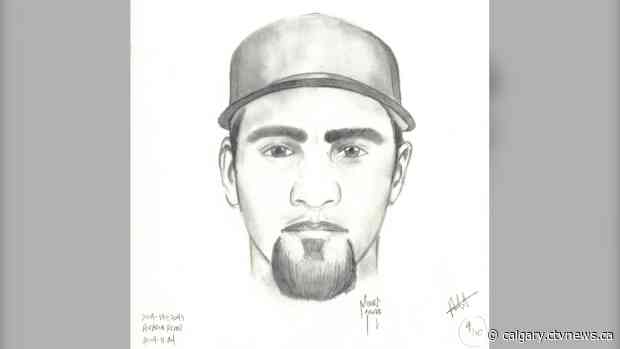 RCMP release sketch of suspect in Airdrie weekend shooting