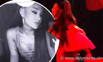 Ariana Grande tumbles at Tampa show but still manages to nail her choreography: 'It had to happen'